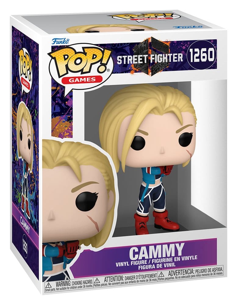Funko Street Fighter 6 Cammy POP! Games Vinyl Figur