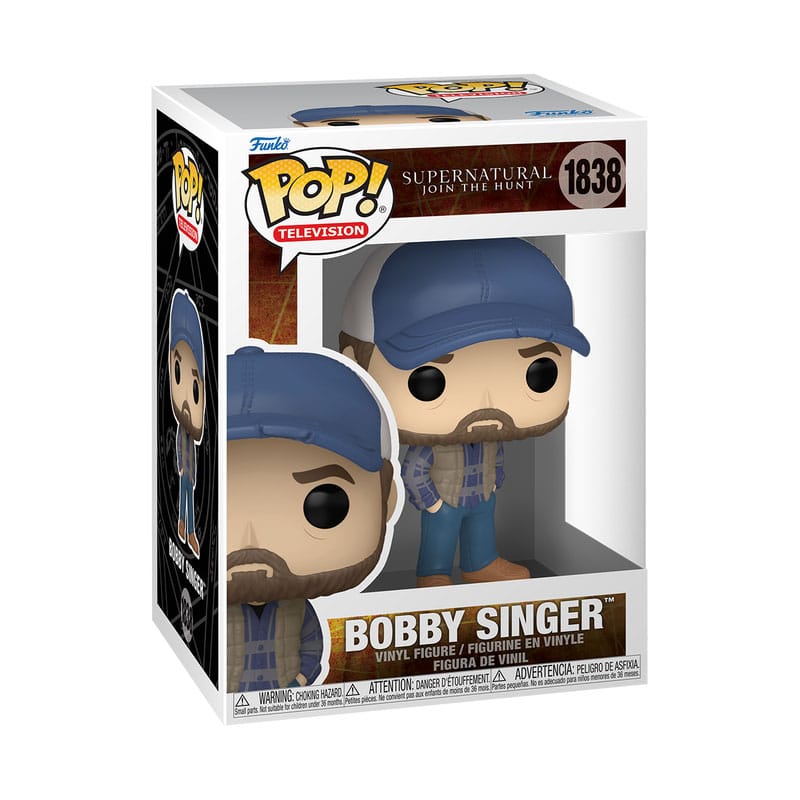 Funko Supernatural Bobby POP! Vinyl Figur