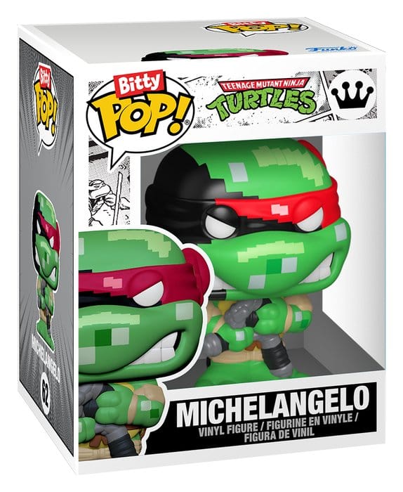 Funko Teenage Mutant Ninja Turtles Bitty POP! Arcade Claw Vinyl Figur
