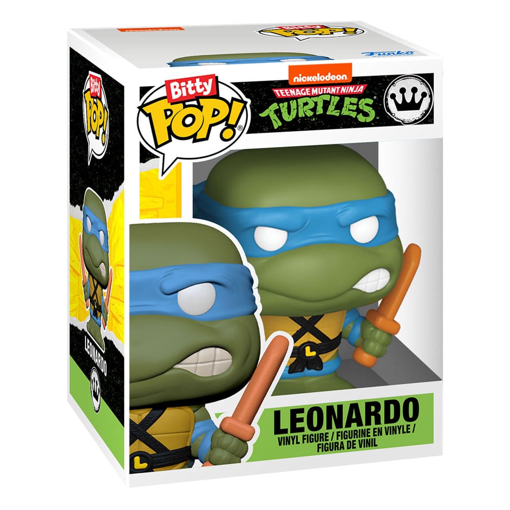 Funko Teenage Mutant Ninja Turtles Sewer Lair Bitty POP! Bitty Box Display mit 2 Vinyl Figuren