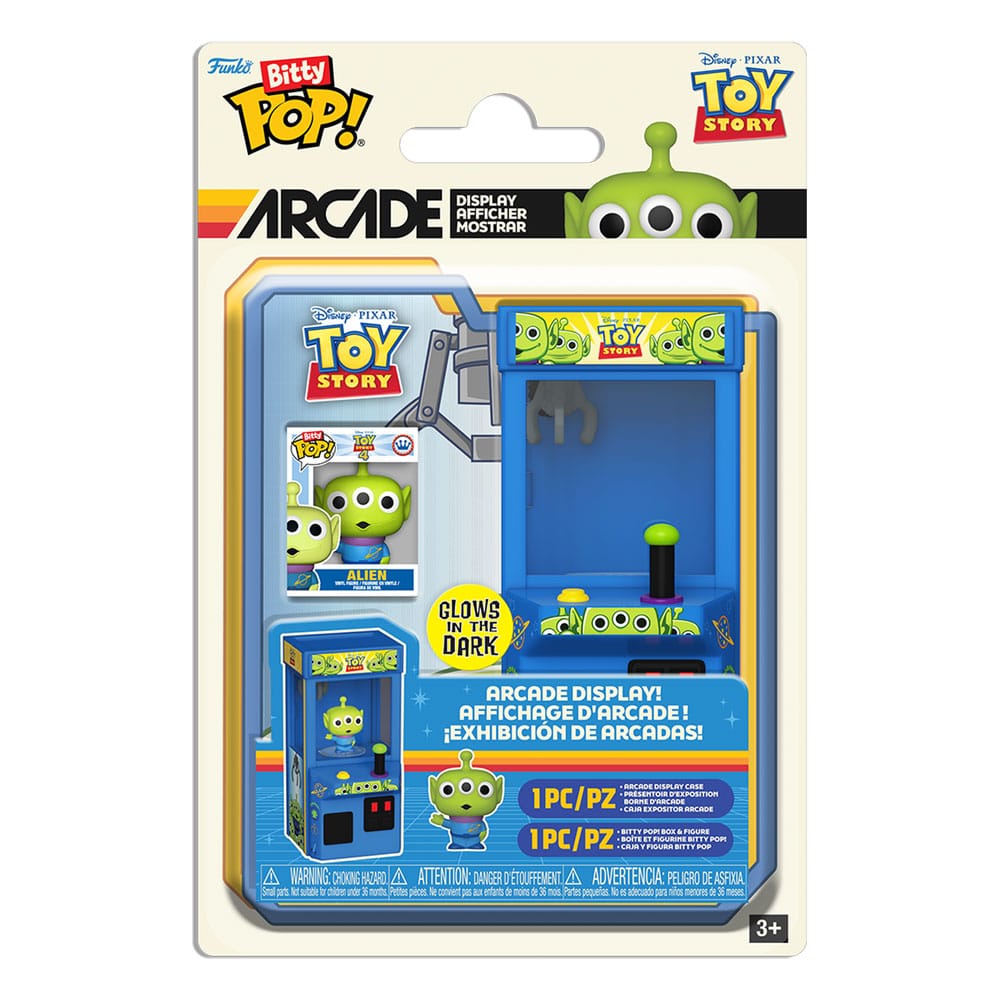 Funko Toy Story 4 Alien (Glow) Bitty POP! Arcade Vinyl Figur