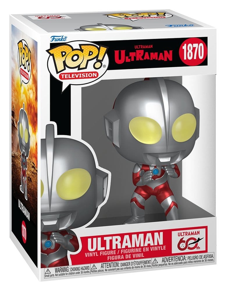 Funko Ultraman Ultraman (Metallic) POP! Heroes Vinyl Figur