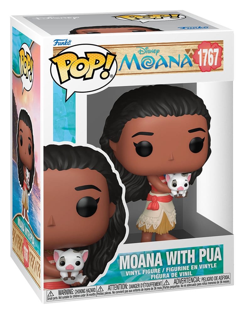 Funko Vaiana Moana w/Pua POP! & Buddy Vinyl Figur