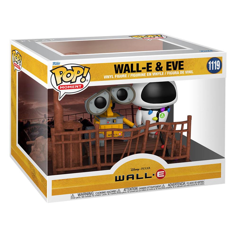 Funko Wall-E 2er-Pack Wall-E & Eve POP Moment! Vinyl Figuren