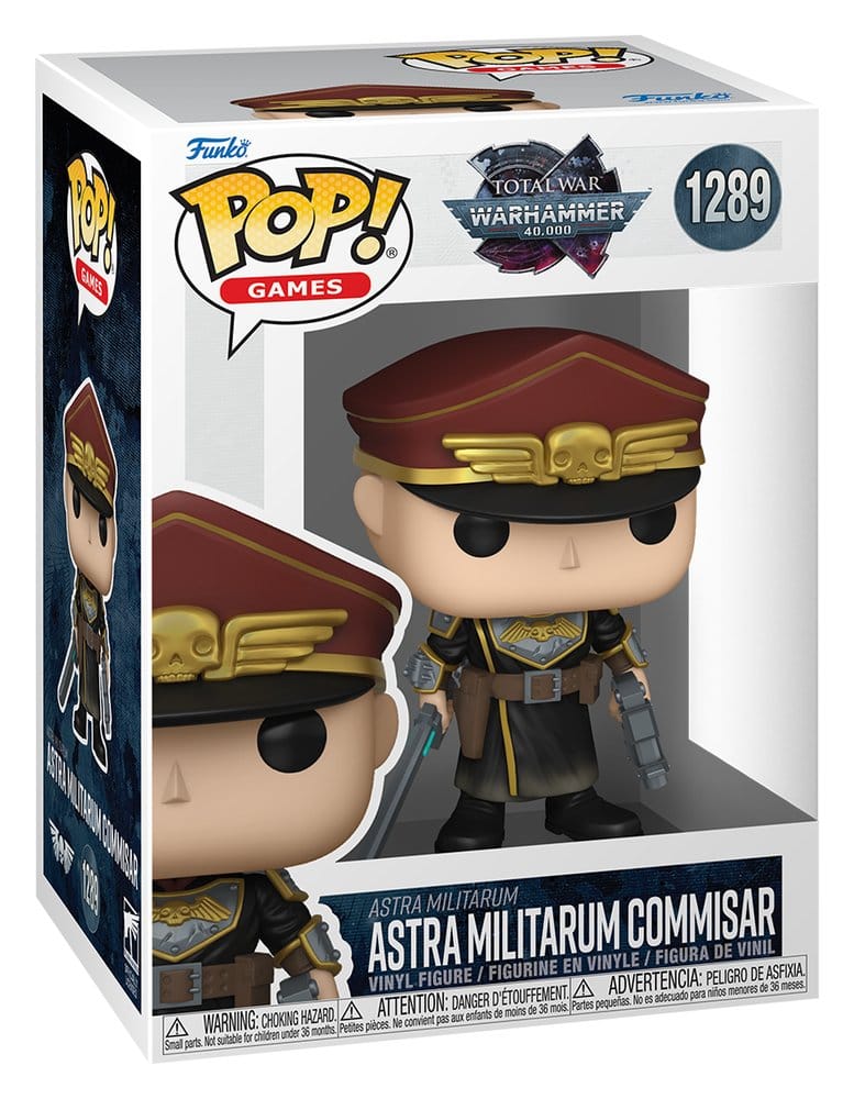 Funko Warhammer 40,000 Astra Militarum Commisar POP! Games Vinyl Figur