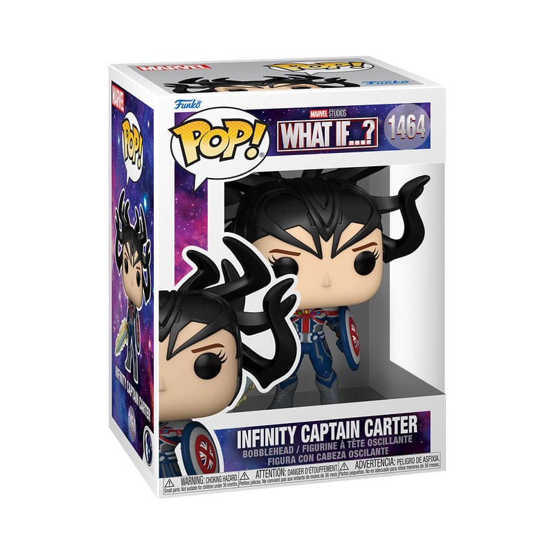 Funko What If...? Infinity Captain Carter POP! Animation Vinyl Figur