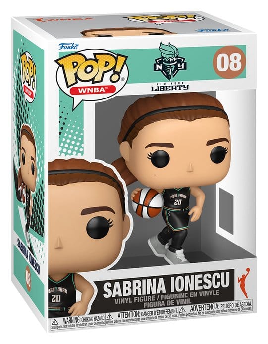 Funko WNBA Legends Liberty- Sabrina Ionescu POP! Sports Vinyl Figur
