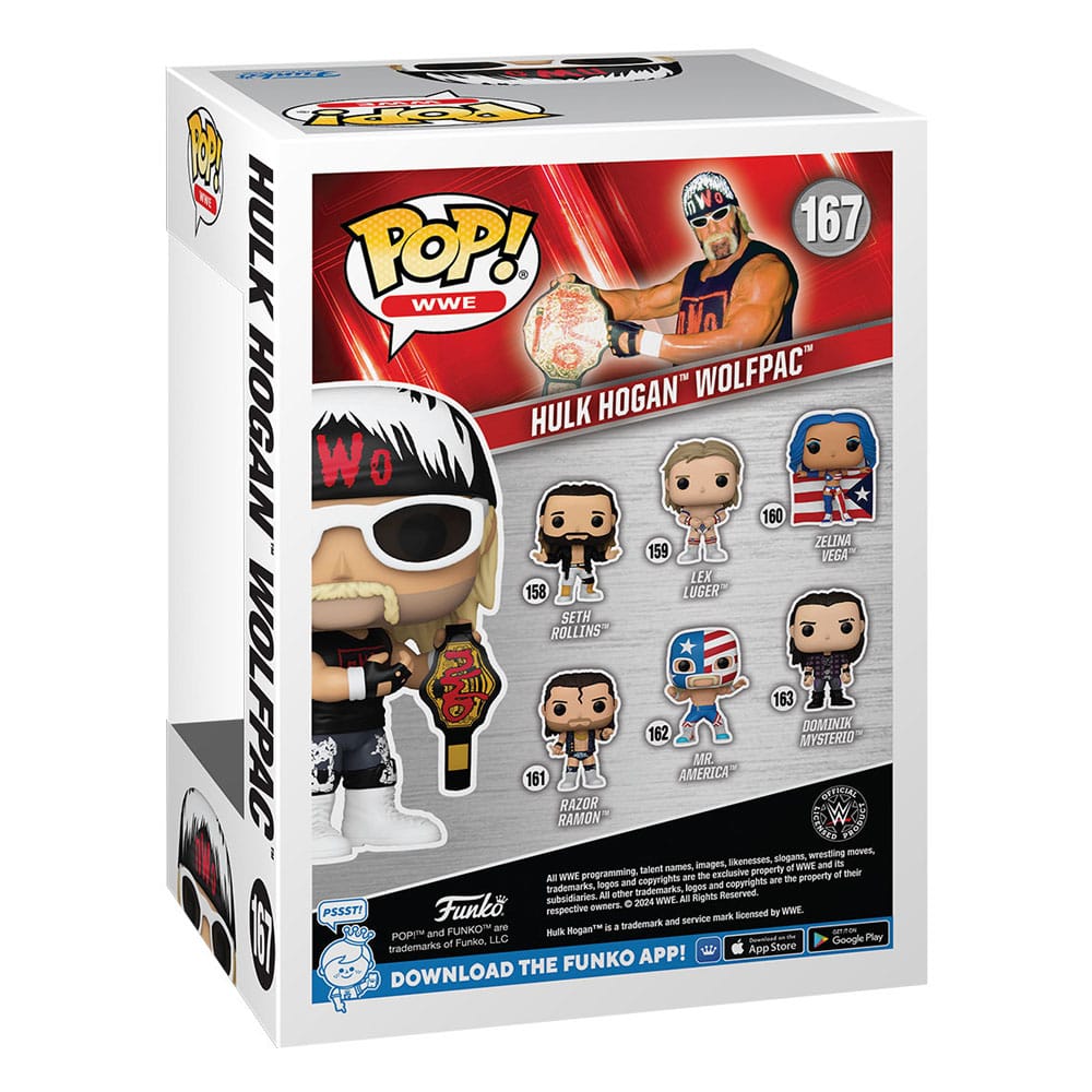 Funko Wolfpac Hogan WWE POP! Vinyl Figur