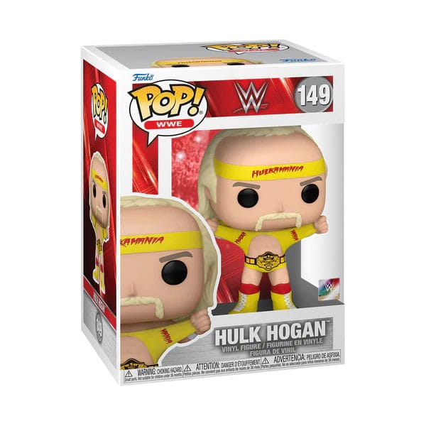 Funko WWE POP! Hulkamania Hulk Hogan with Belt Vinyl Figur