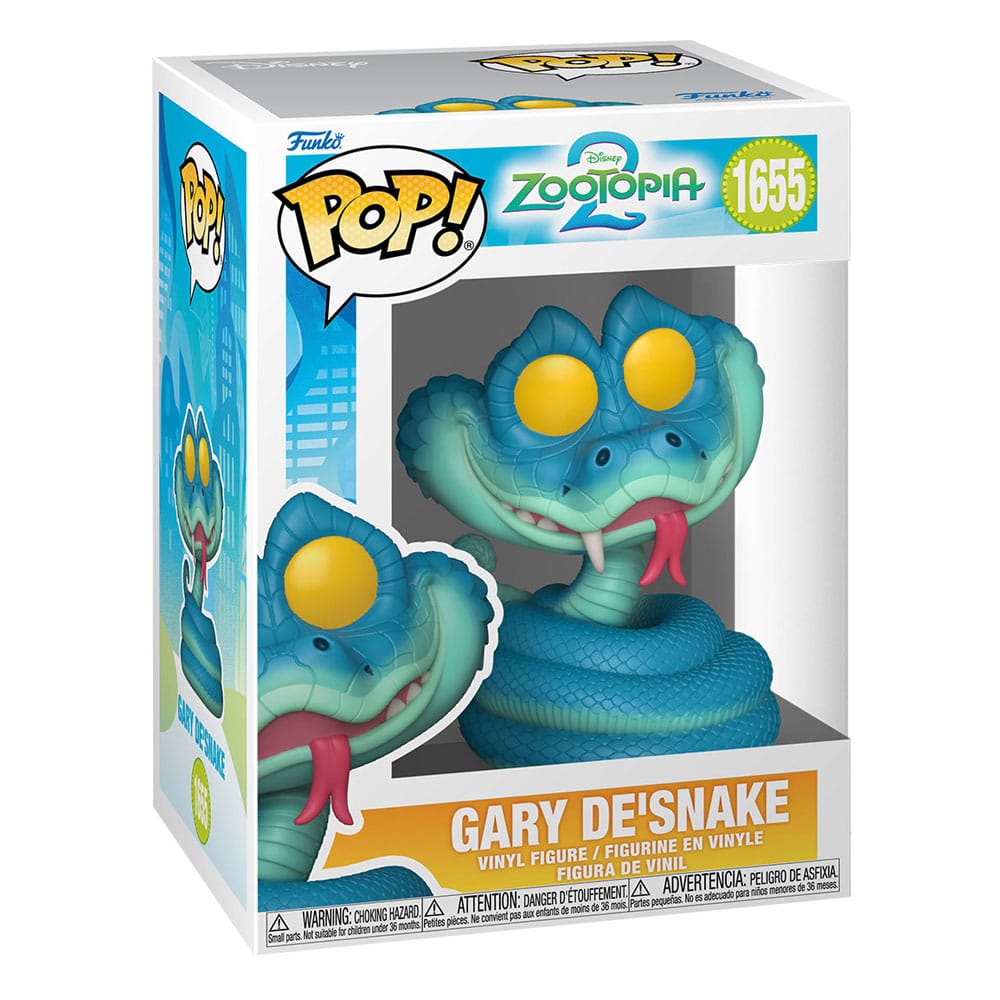 Funko Zoomania 2 Gary De'Snake POP! Movies Vinyl Figur