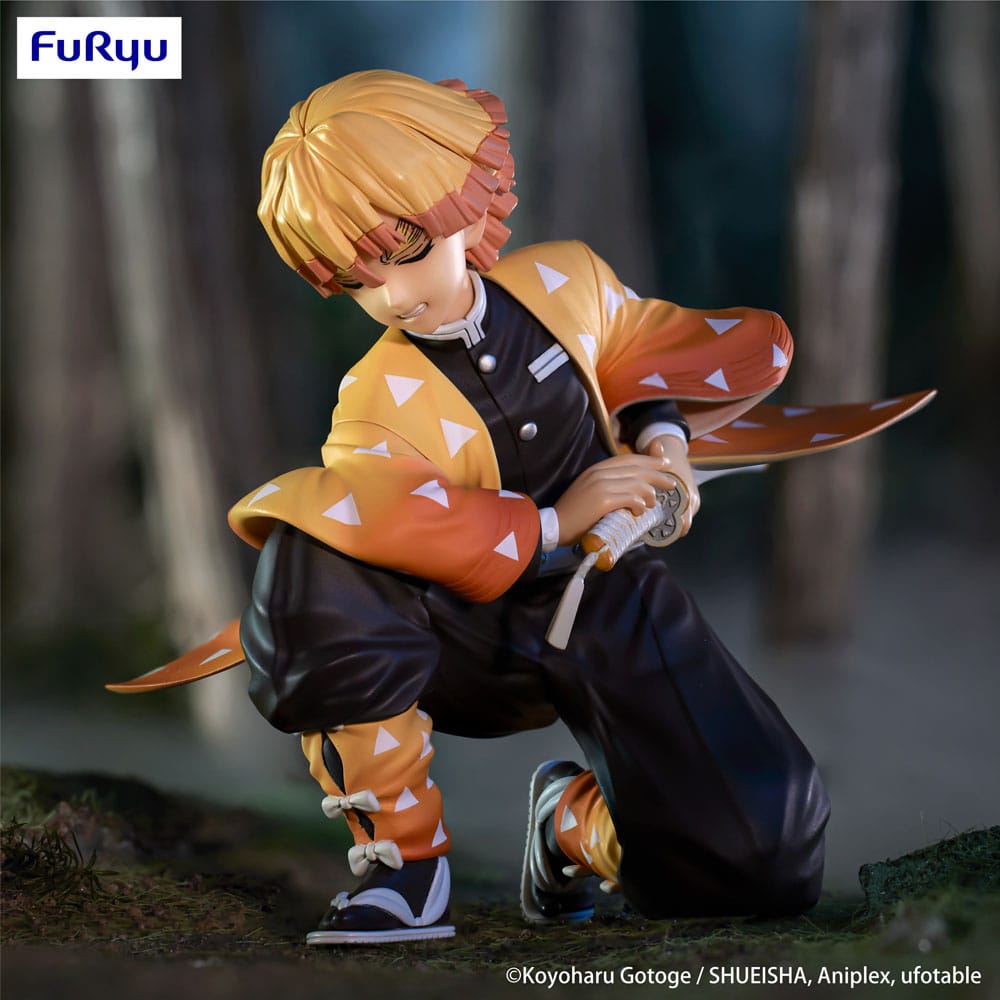 Furyu Demon Slayer Kimetsu no Yaiba Zenitsu Agatsuma Noodle Stopper Statue