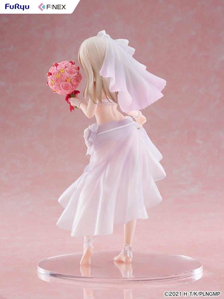 Furyu Fate Kaleid Liner Prisma Illya Licht The Nameless Girl Illyasviel Von Einzbern Wedding Swimsuit Ver. F NEX 1/7