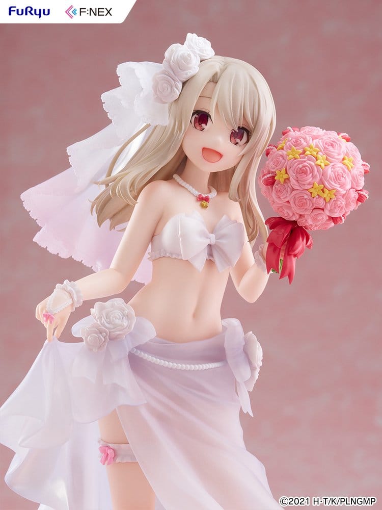 Furyu Fate Kaleid Liner Prisma Illya Licht The Nameless Girl Illyasviel Von Einzbern Wedding Swimsuit Ver. F NEX 1/7