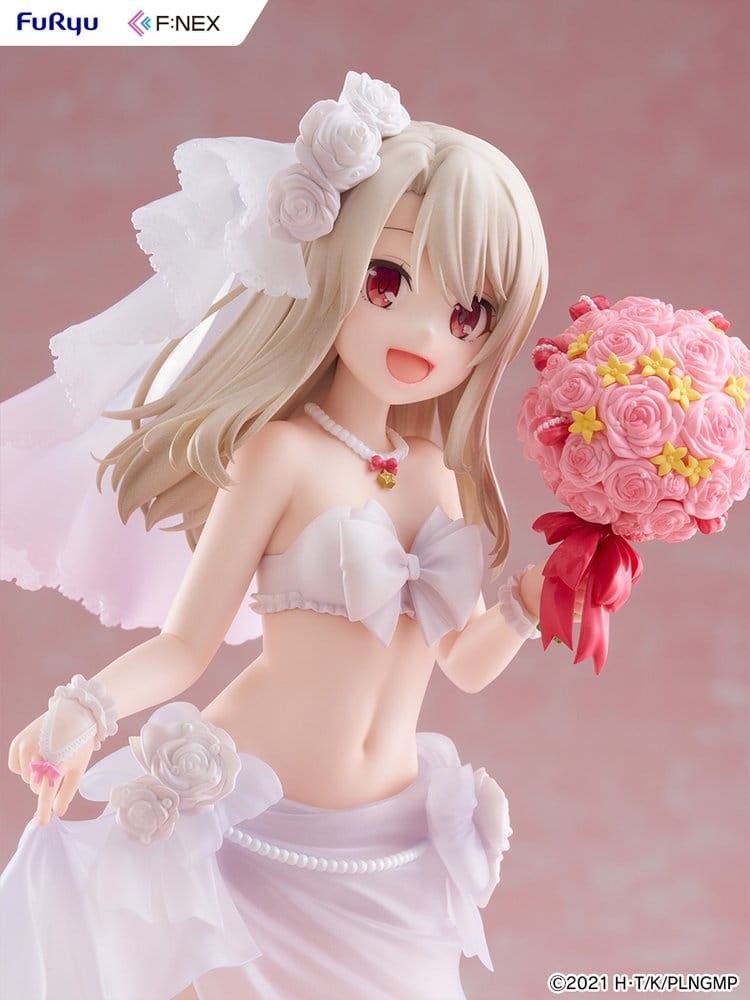 Furyu Fate Kaleid Liner Prisma Illya Licht The Nameless Girl Illyasviel Von Einzbern Wedding Swimsuit Ver. F NEX 1/7