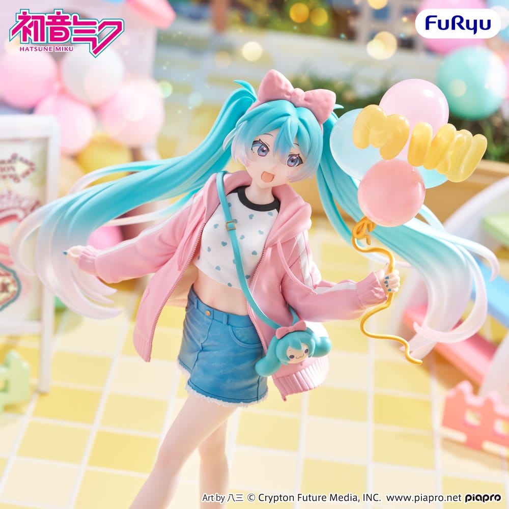 Furyu Hatsune Miku Muchute Theme Park Date Version Figur