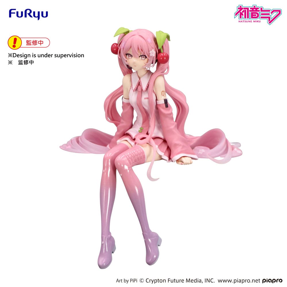 Furyu Hatsune Miku Sakura Miku 2026 Noodle Stopper PVC Statue