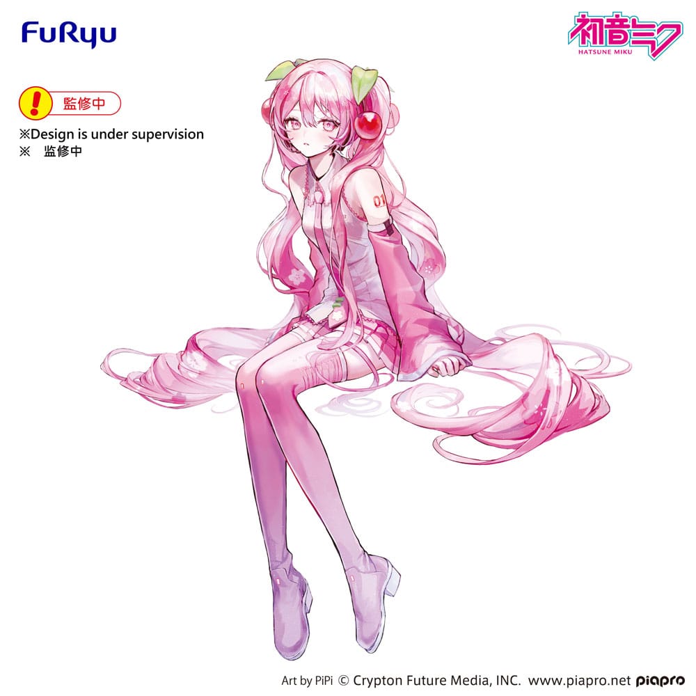 Furyu Hatsune Miku Sakura Miku 2026 Noodle Stopper PVC Statue