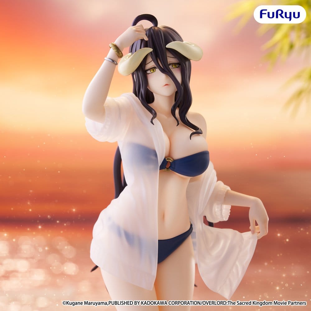 Furyu Overlord Muchute Albedo aqua Ver. figur