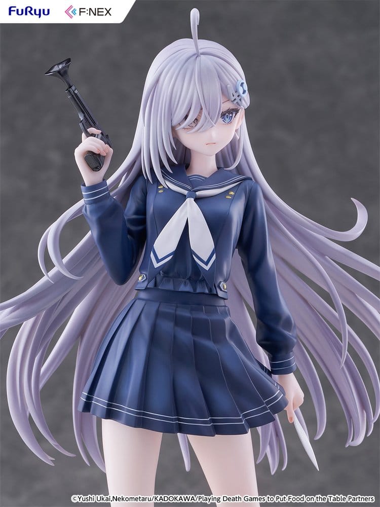 Furyu Playing Death Games to Put Food on the Table Yuki School Uniform Ver. 1/7 Figur