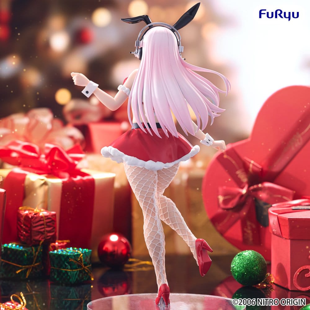 Furyu Super Sonico BiCute Bunnies Santa Ver. Figur