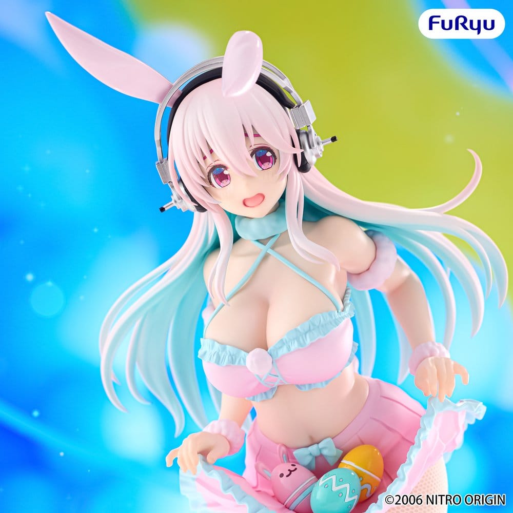 Furyu Super Sonico Pastel Easter Ver. BiCute Bunnies Figur