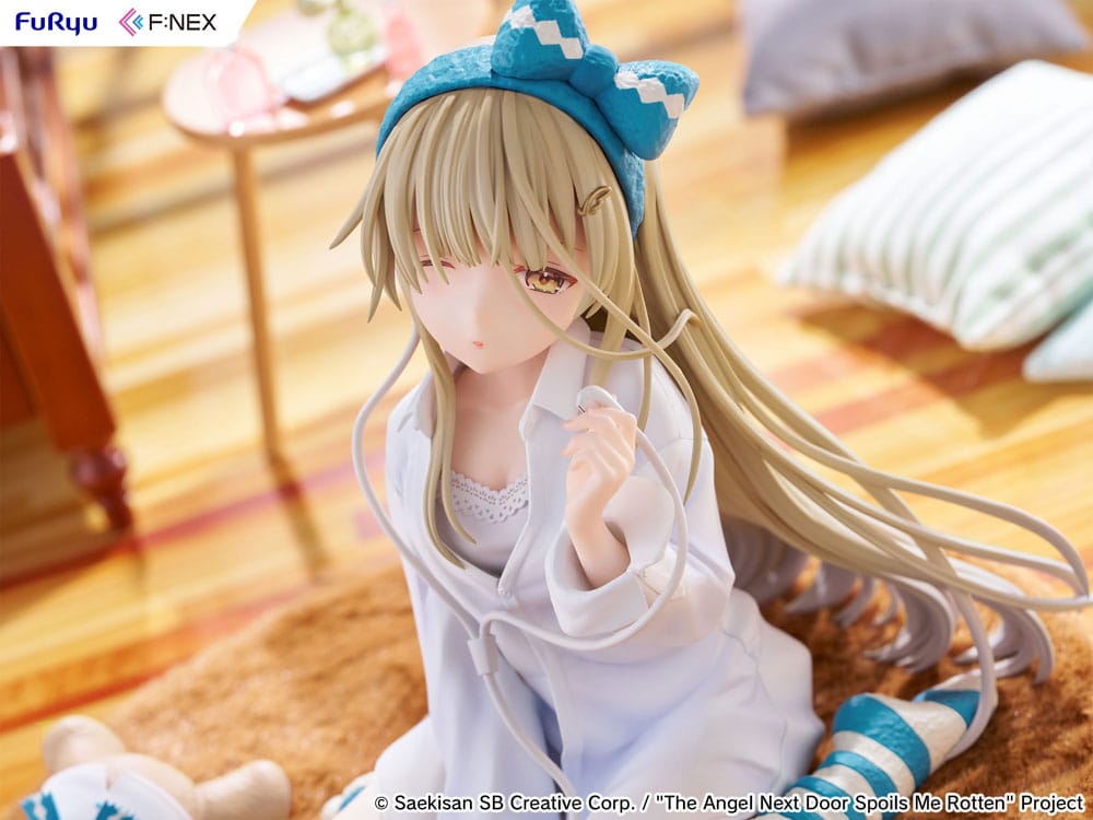 Furyu The Angel Next Door Spoils Me Rotten Mahiru Shiina Relax Ver. F:Nex 1/7 Statue