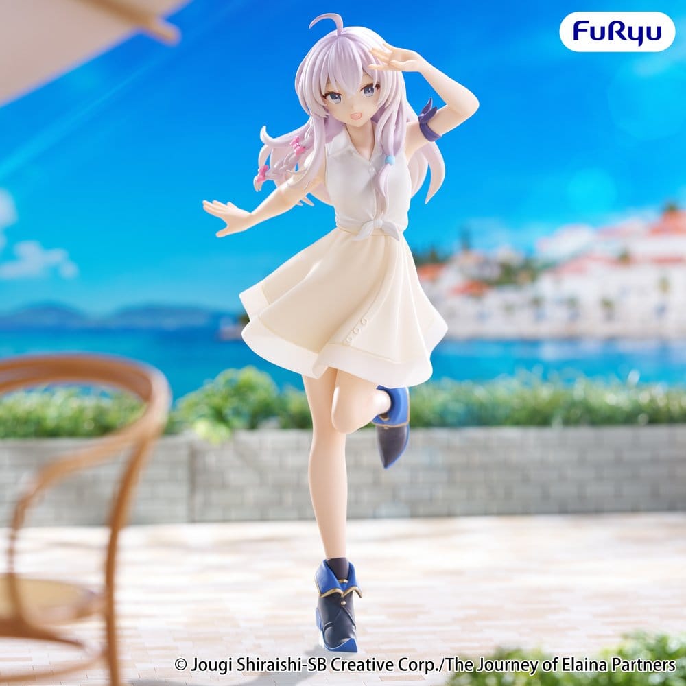 Furyu The Journey Of Elaina Muchute Elaina White Ver. Figur