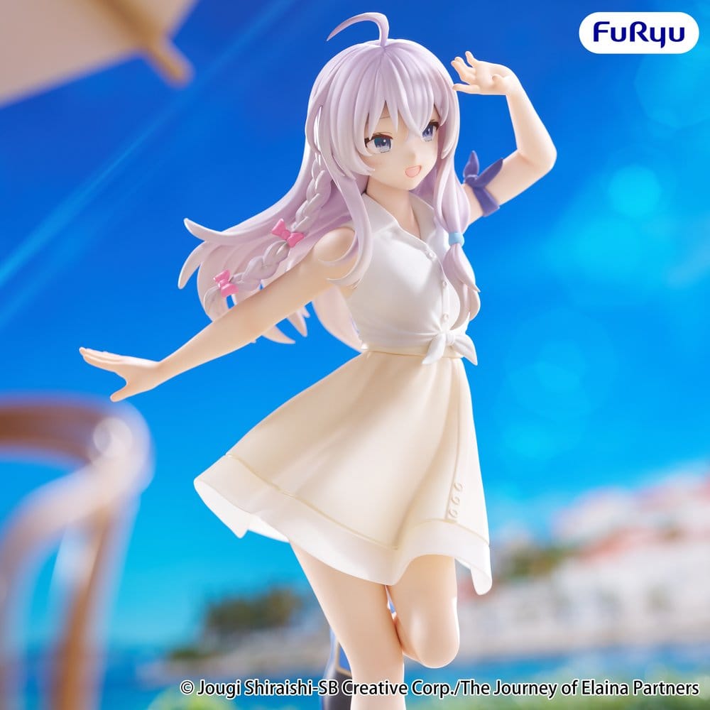 Furyu The Journey Of Elaina Muchute Elaina White Ver. Figur