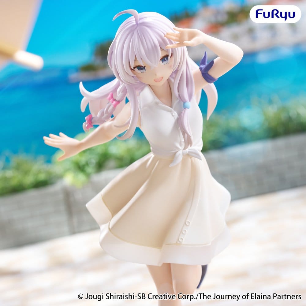 Furyu The Journey Of Elaina Muchute Elaina White Ver. Figur
