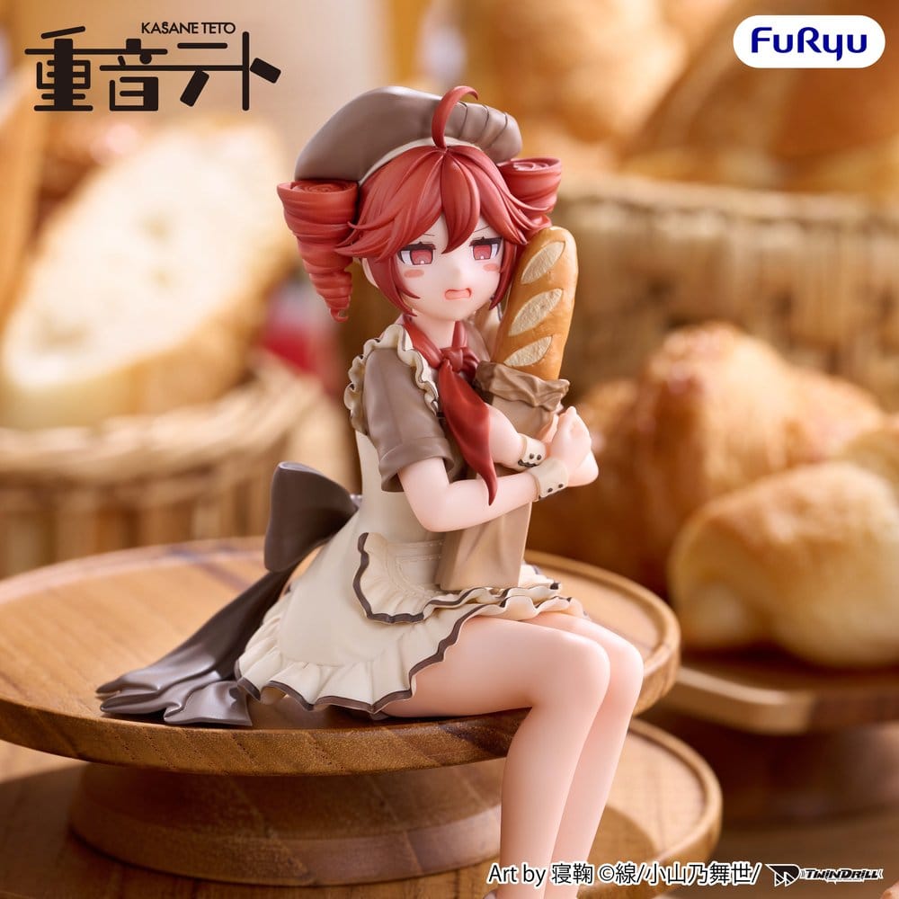 Furyu UTAU Kasane Teto Baguette Ver. Noodle Stopper Figur