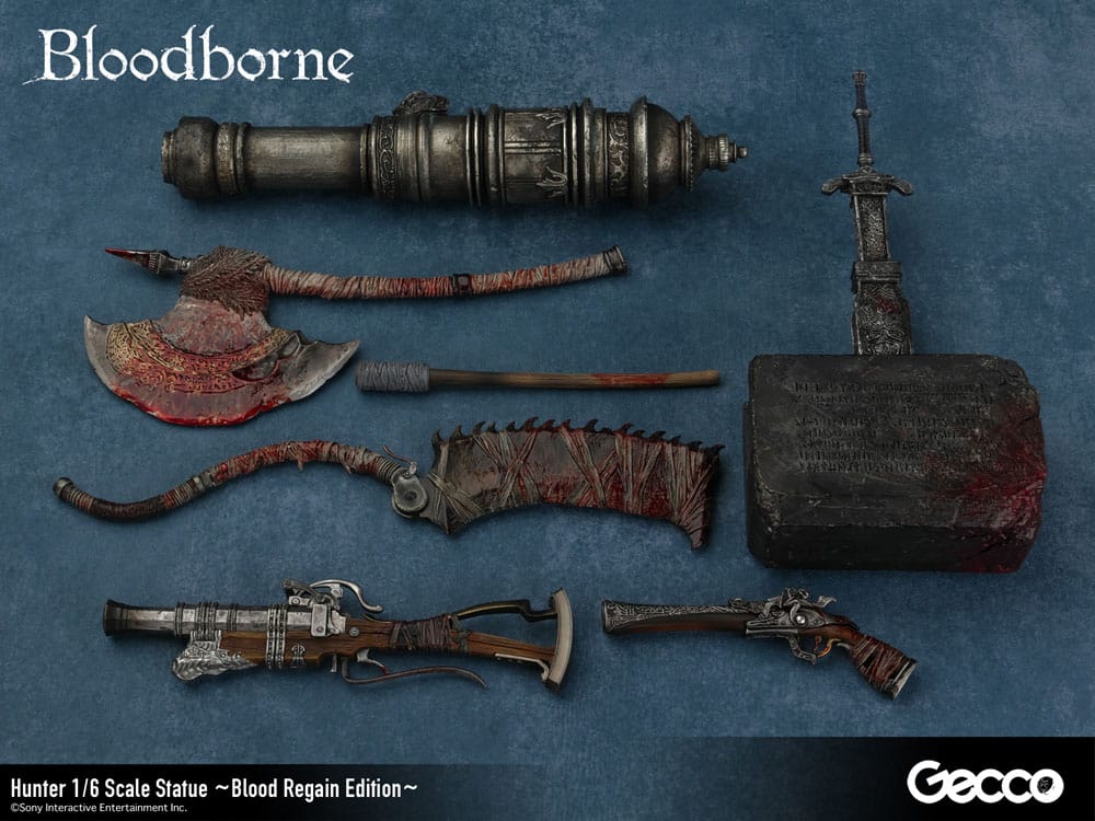 Gecco Bloodborne The Old Hunters Hunter Blood Regain Edition 1/6 Statue