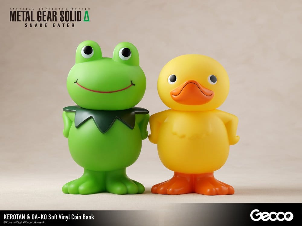 Gecco Metal Gear Solid Snake Eater Kerotan Weichvinyl Spardose