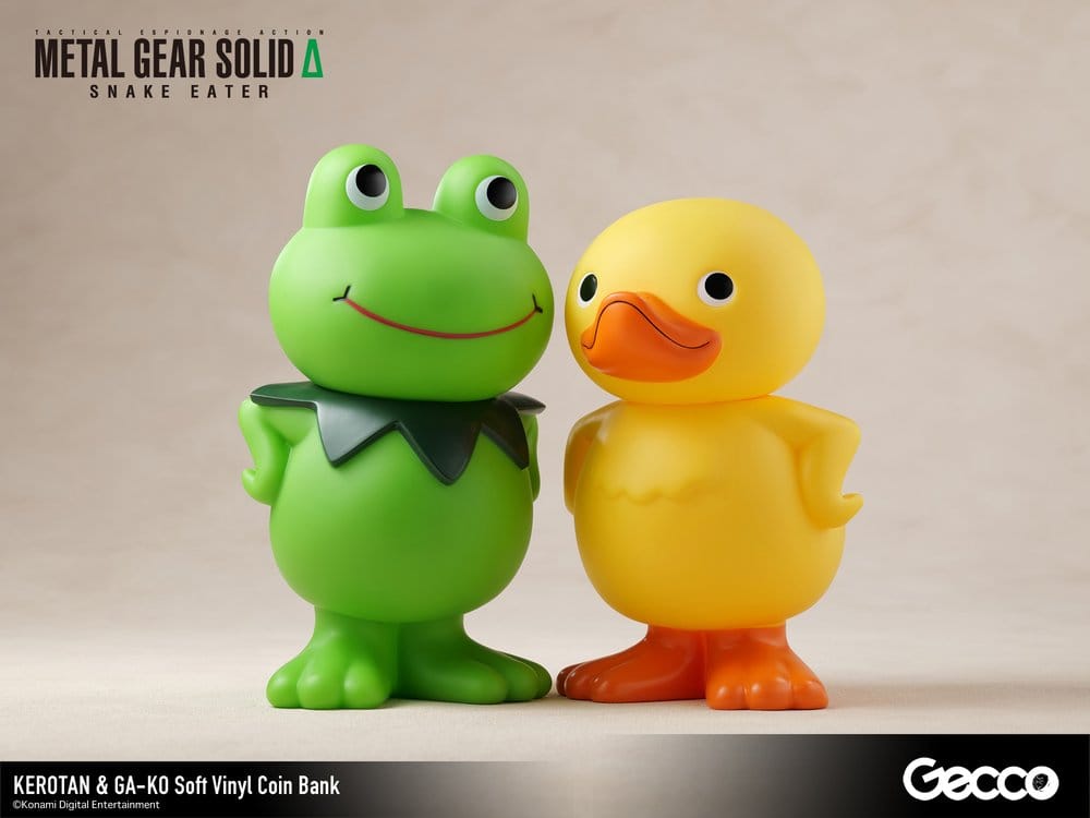 Gecco Metal Gear Solid Snake Eater Kerotan Weichvinyl Spardose