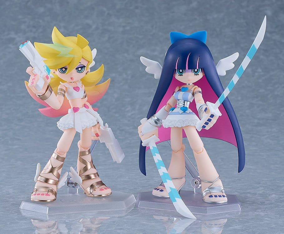Good Smile Company New Panty & Stocking With Garterbelt Figma Panty & Stocking Angel Ver. 2er-Pack Actionfiguren