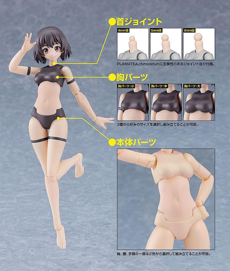 Good Smile Company Original Character PLAMATEA Muse Body Ichika A Type Modellbausatz