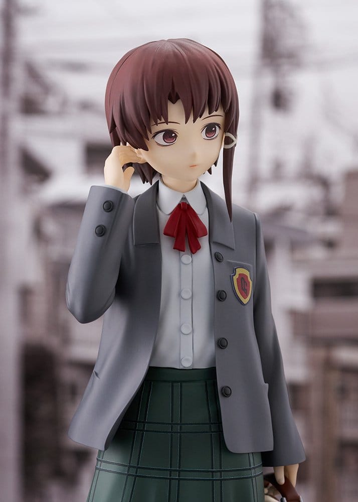 Good Smile Company Serial Experiments Lain Pop Up Parade PVC Figur Lain Iwakura L Size 23 cm