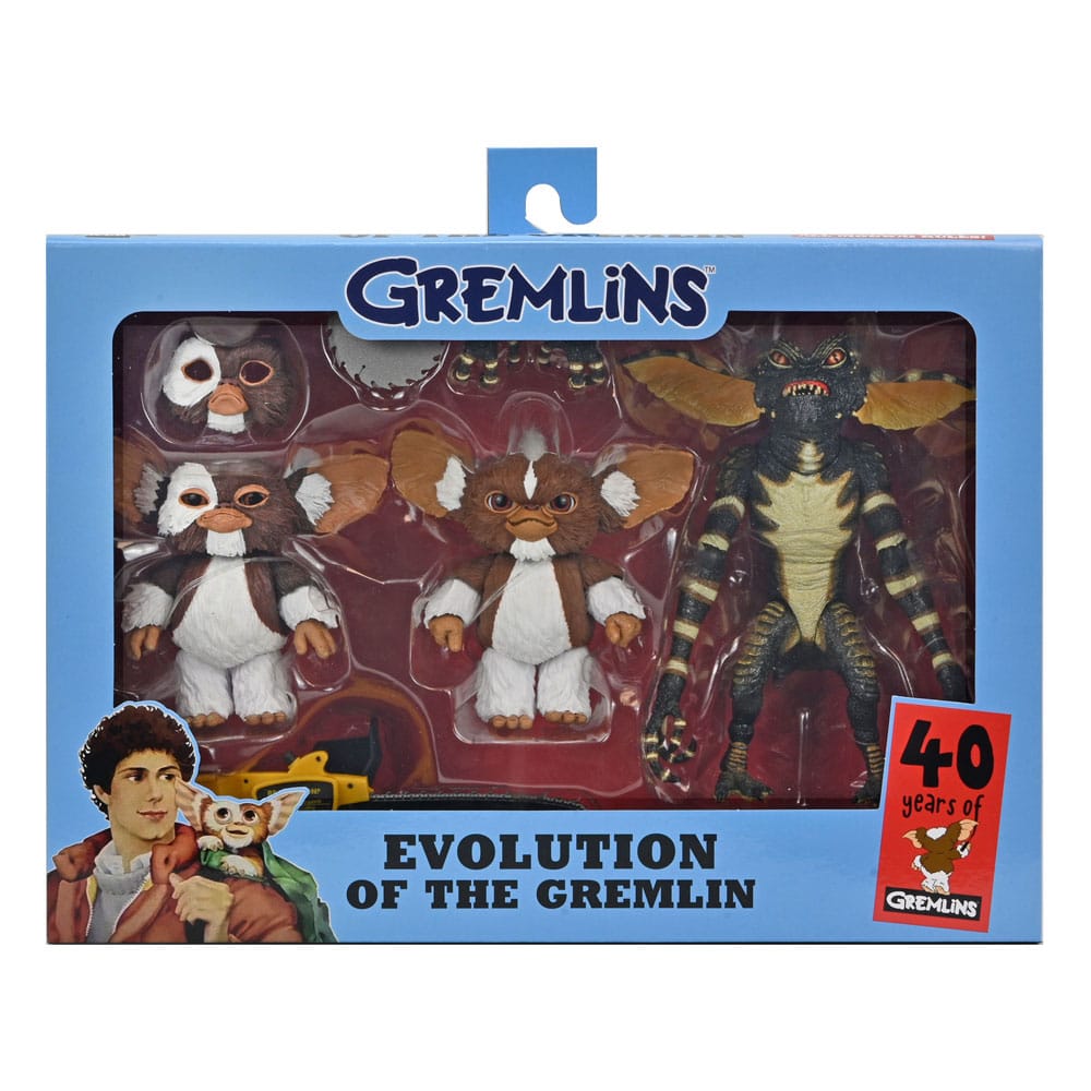 Gremlins - Evolution of a Gremlin 40th Anniversary Box Set 18 cm Actionfiguren NECA