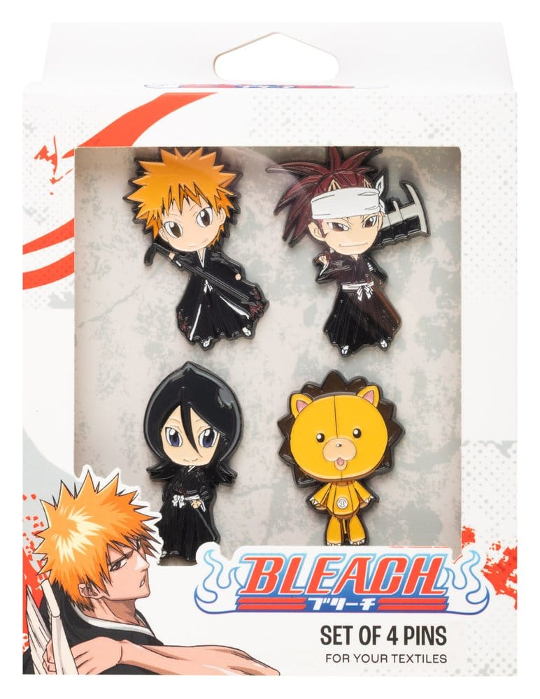 Grupo Erik Bleach Ansteck-Pins 4er Set