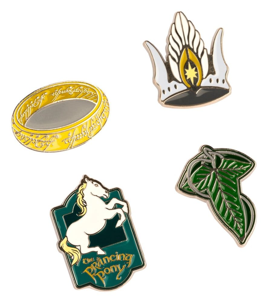 Grupo Erik Der Herr der Ringe Ansteck-Pins 4er Set