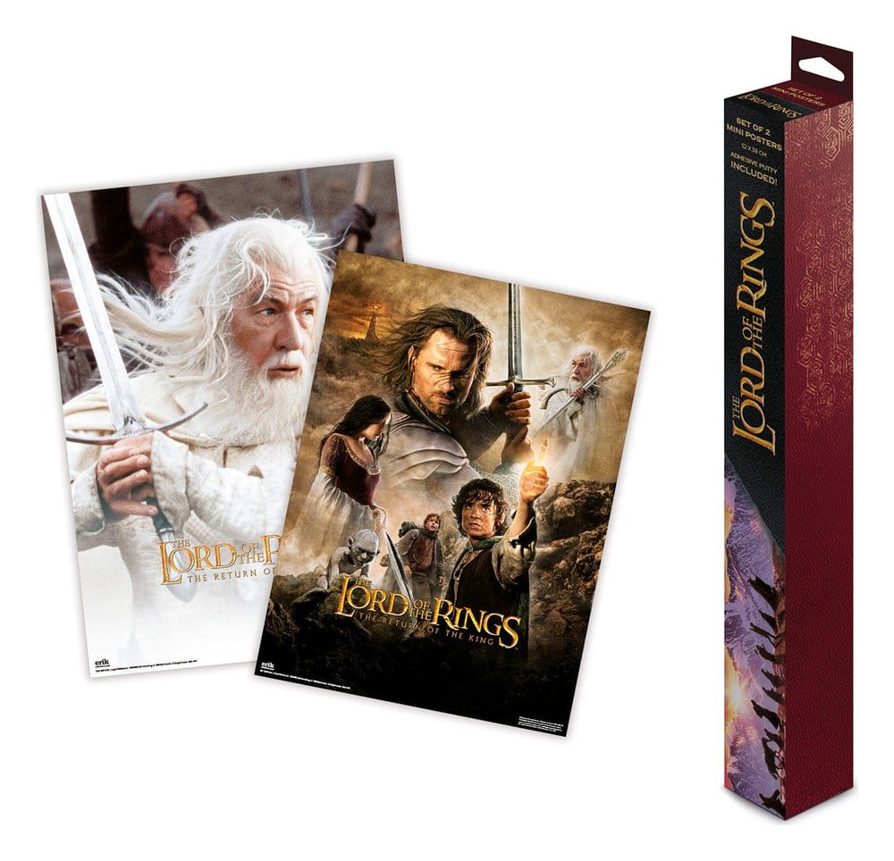 Grupo Erik Der Herr der Ringe Poster 2er Set