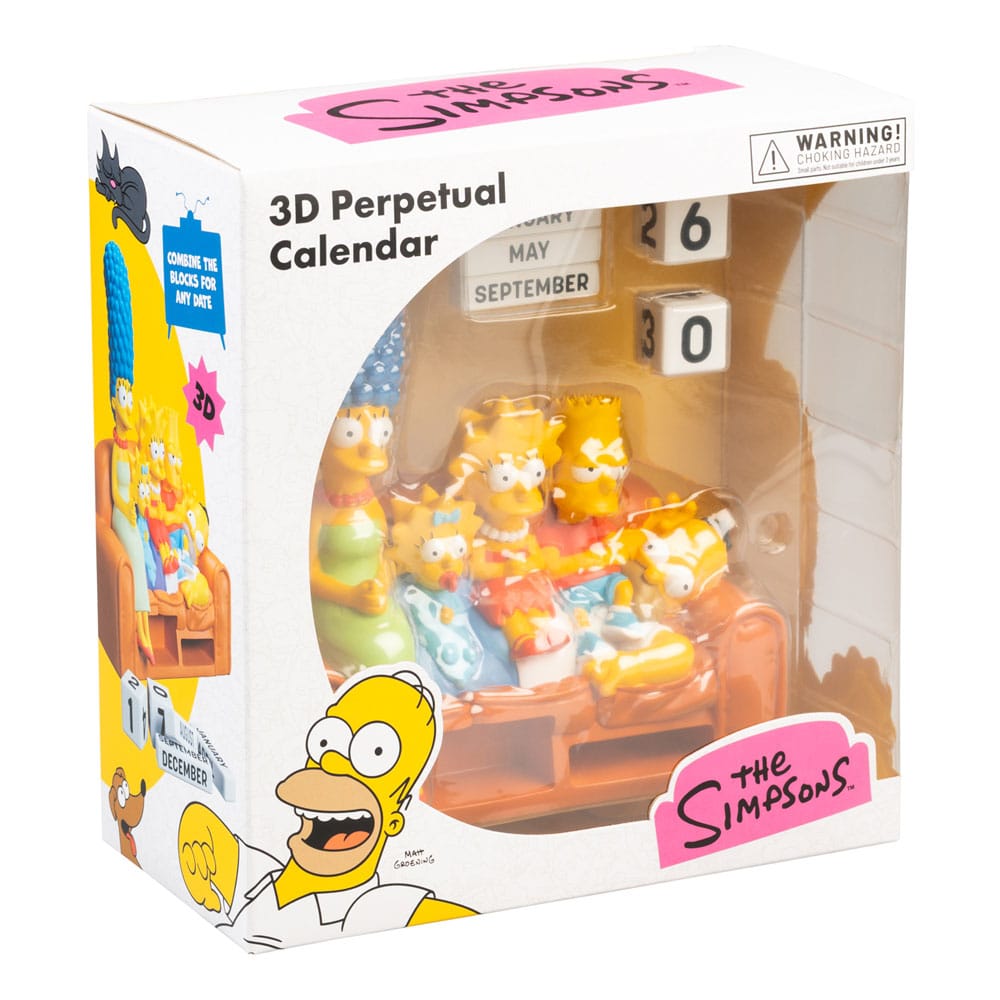 Grupo Erik Die Simpsons 3D Ewiger Kalender