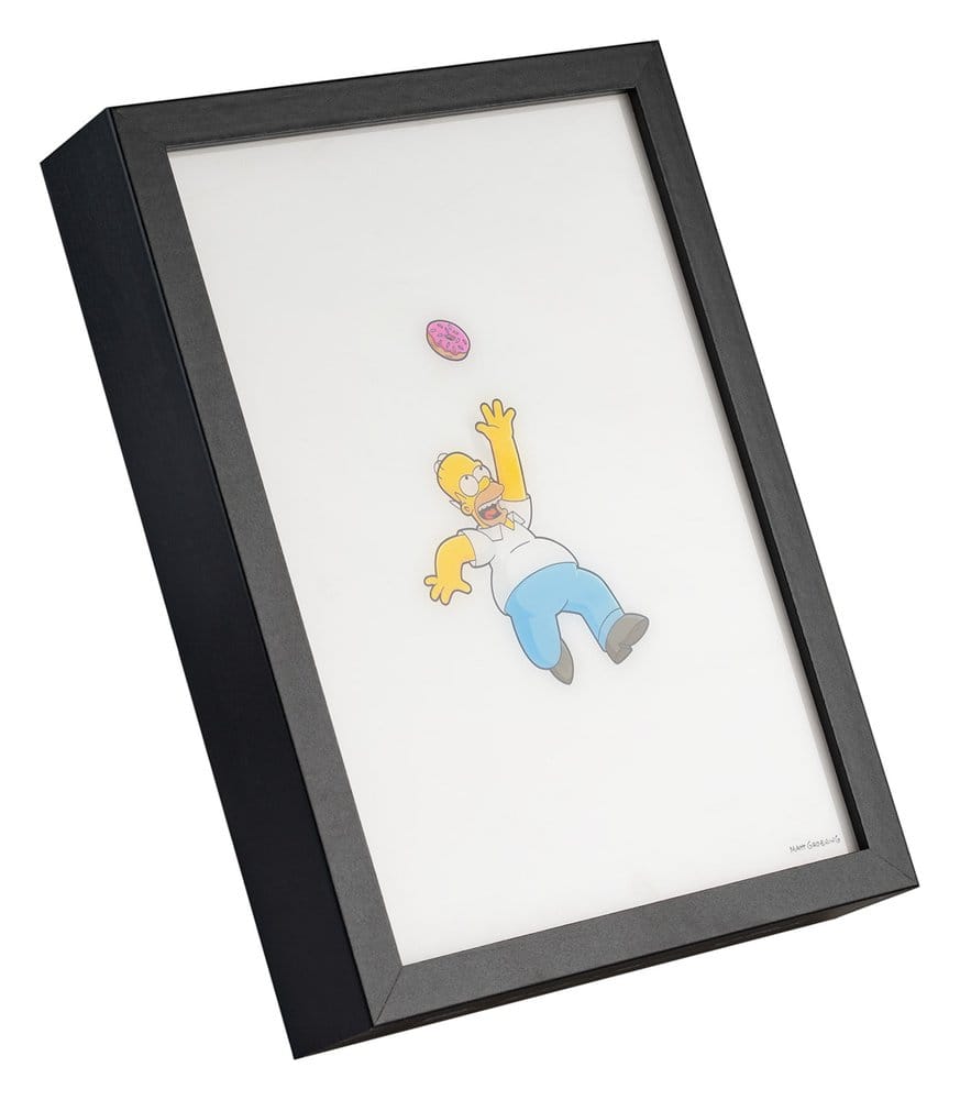 Grupo Erik Die Simpsons Gerahmtes LED-Poster