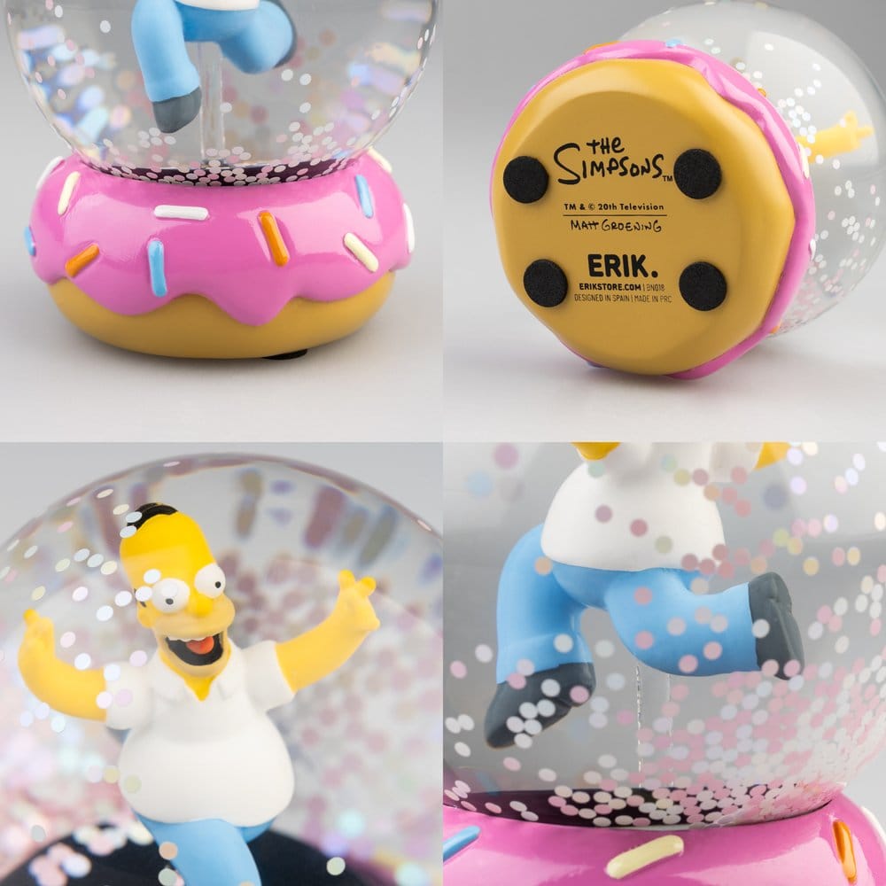 Grupo Erik Die Simpsons Homer Simpson Donut Schneekugel