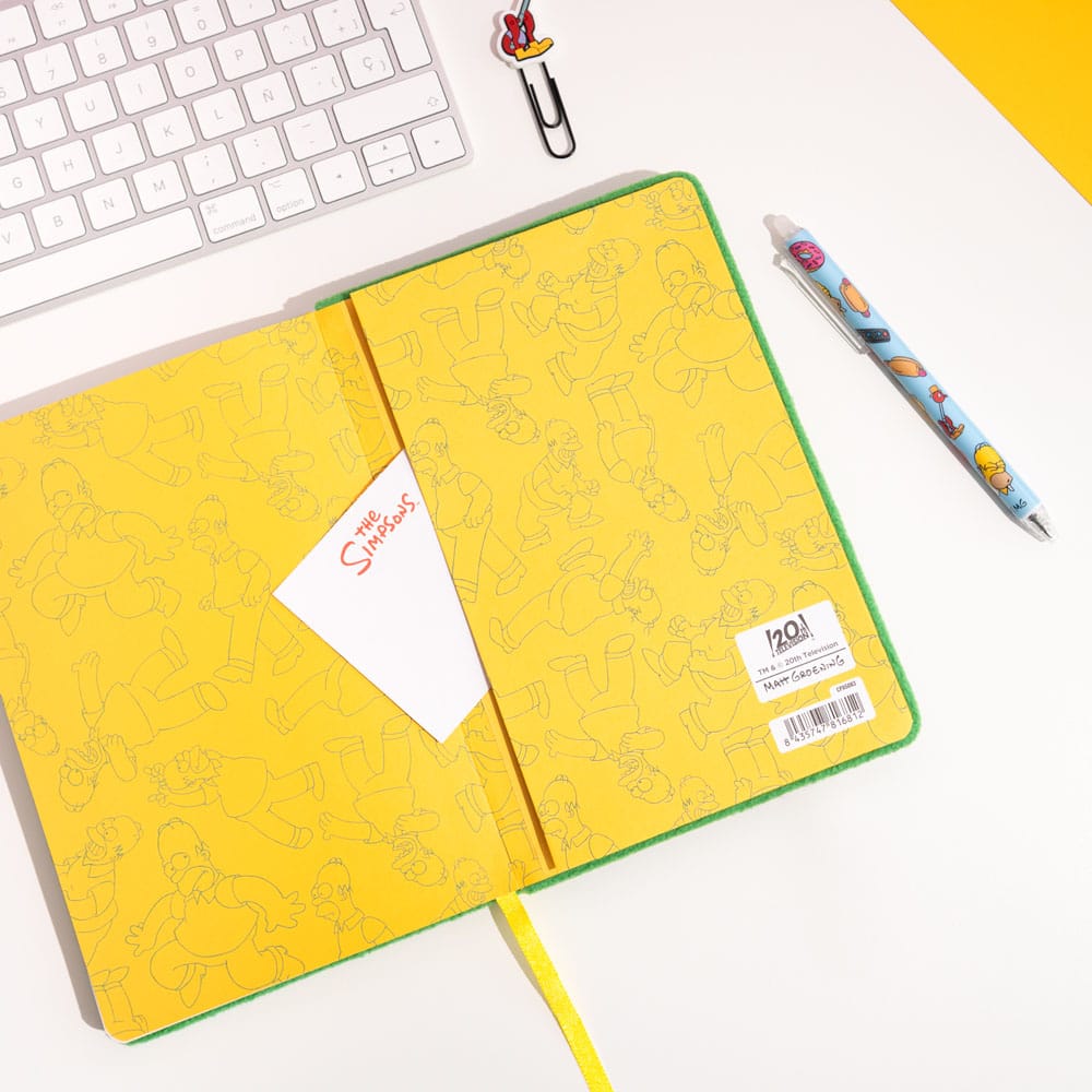 Grupo Erik Die Simpsons Premium Notizbuch A5