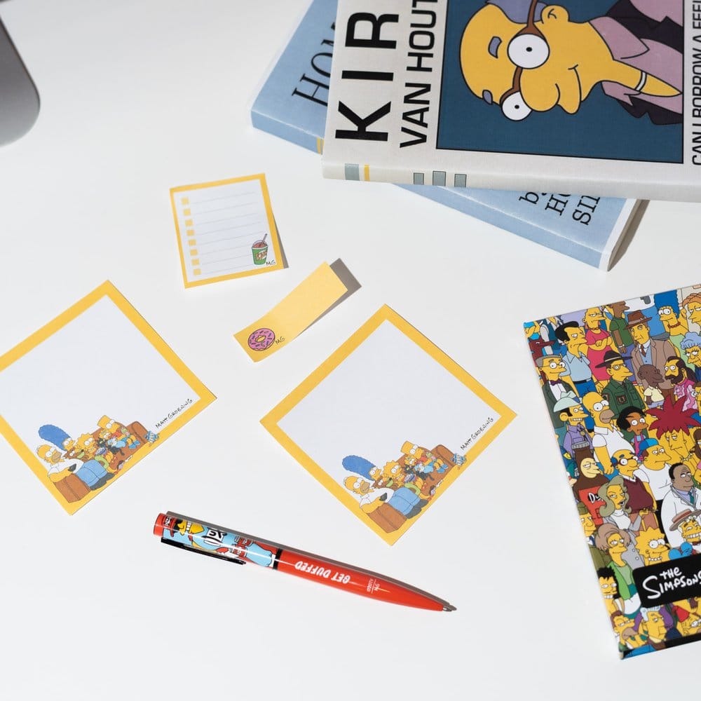 Grupo Erik Die Simpsons Wochenplaner mit Haftnotizen