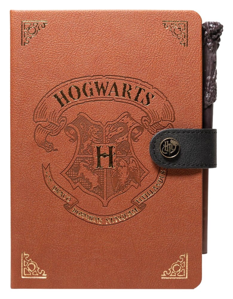 Grupo Erik Harry Potter Premium Notizbuch mit Zauberstab-Stift A5