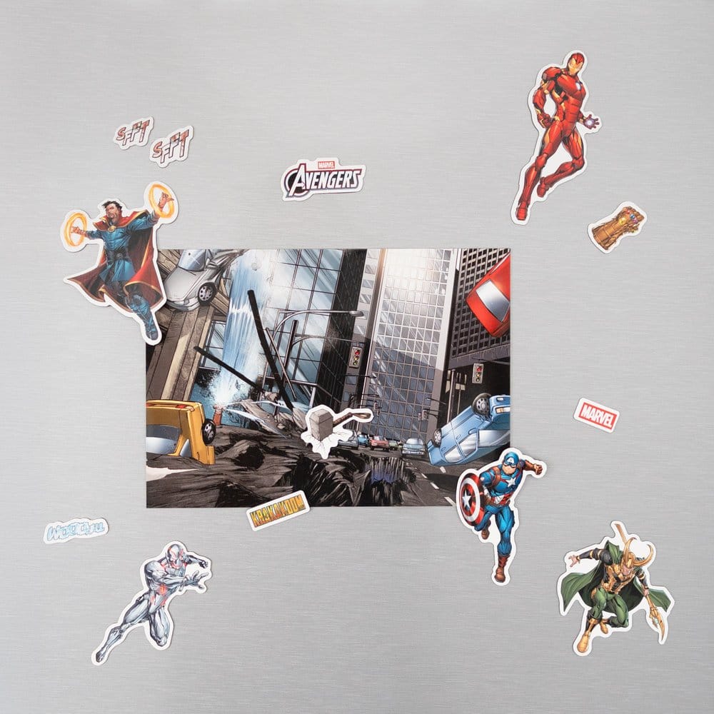 Grupo Erik Marvel Avengers Stanzmagnet-Set