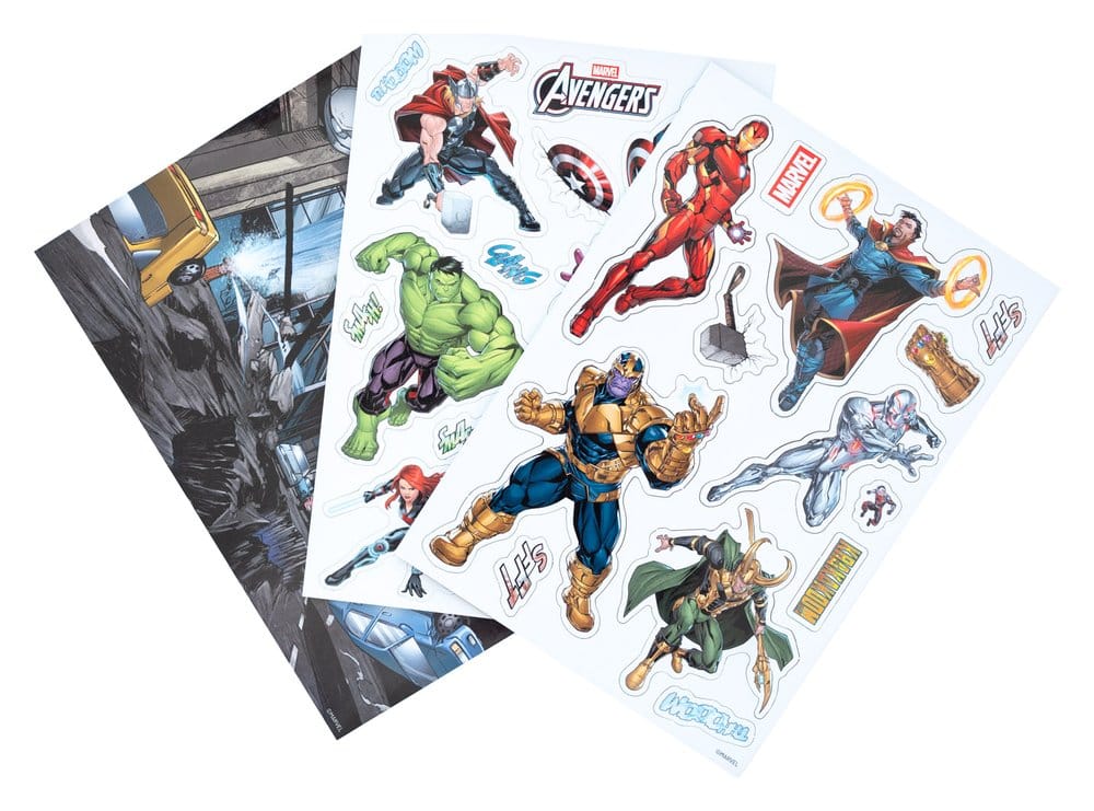 Grupo Erik Marvel Avengers Stanzmagnet-Set