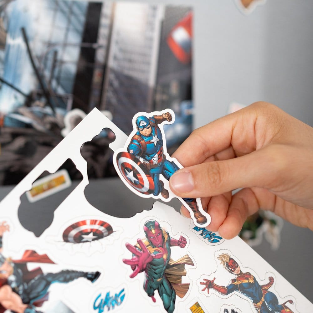 Grupo Erik Marvel Avengers Stanzmagnet-Set