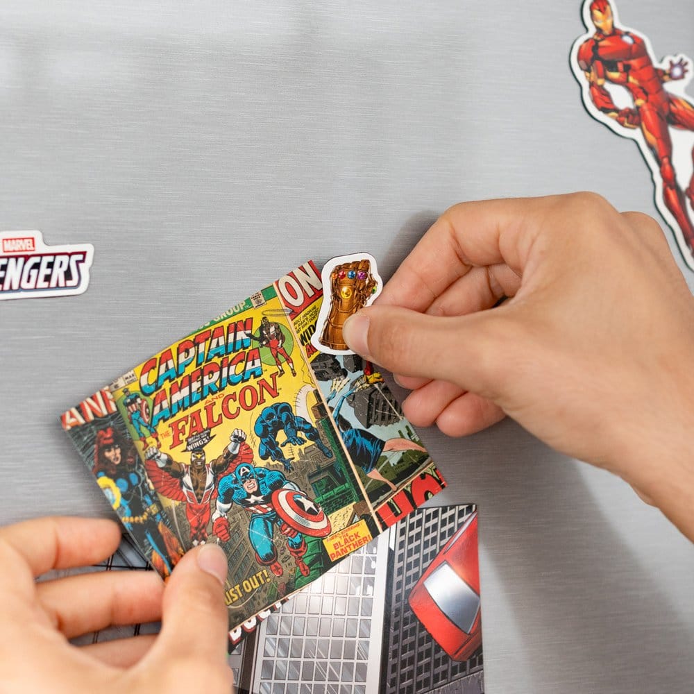 Grupo Erik Marvel Avengers Stanzmagnet-Set